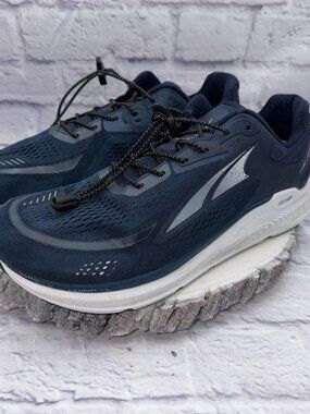 Altra Paradigm 6 Running Shoes Mens Size 13 EgoMax GuideRail Blue Sneakers